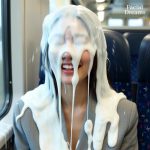 OLへの大量ぶっかけ作品