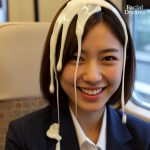 OLへの大量ぶっかけ作品